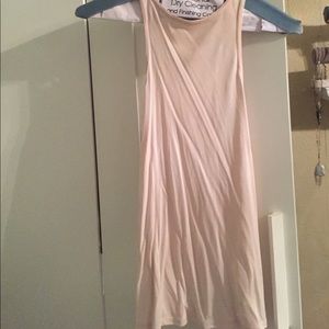 Blush tank top